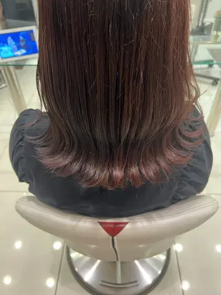 ミディアム カラー メンズカット/太田 龍舞/フェザーパーマのヘアスタイル