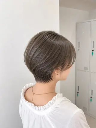 ショート 森永 秀斗のヘアスタイル