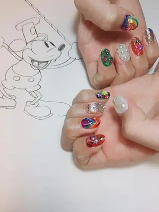 ネイル 平尾駅前/持込み専門 /owlnailのネイルデザイン