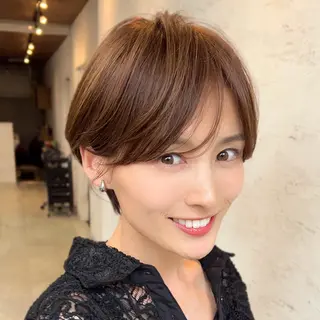 ショート ショート特化美容師 大阪京橋 大本 渉のヘアスタイル