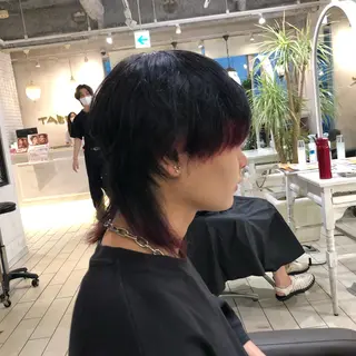 カラー メンズ 可愛い顔周りカット お任せください✨中川のヘアスタイル