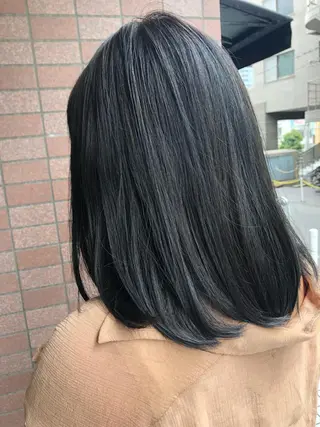 ミディアム 縮毛矯正の達人 ☆ 松本のヘアスタイル