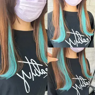 ロング エクステ＆艶カラー 🎀YURINA🎀のヘアスタイル