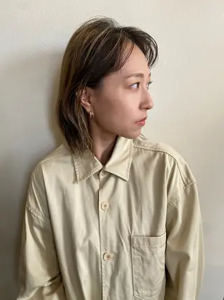 ミディアム HARUTA /FLORIAN田原のヘアスタイル