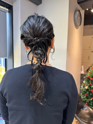 ミディアム ヘアアレンジ 似合う髪型見つけます AYAKAのヘアスタイル