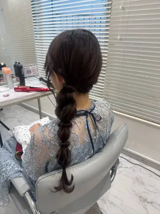 ロング ヘアアレンジ 韓国/アイドルヘア 🎀みづきのヘアスタイル