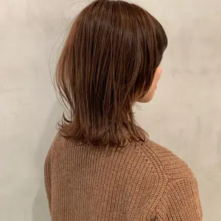 ミディアム カラー アンニュイヘア🪽 ayumiのヘアスタイル