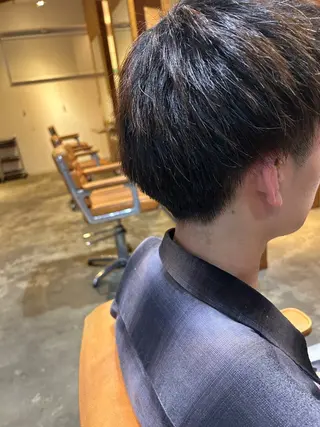 メンズ 鏡原 実和のヘアスタイル