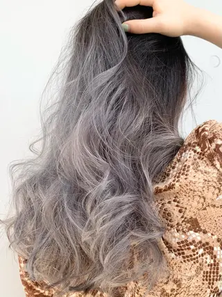 ロング もにか🌞原宿/渋谷 🌝ブリーチカラーのヘアスタイル