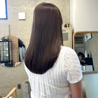 ロング カラー SiLO yuri andoのヘアスタイル
