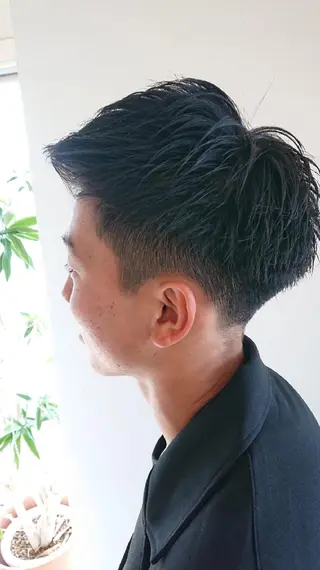 メンズ 林慶吾/ショート /ダメージレスカラーのヘアスタイル