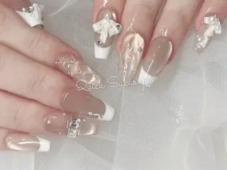 ロング Quick Sukarupuのネイルデザイン