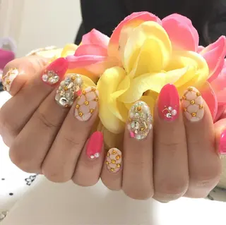 カラー ネイル マツエク・マツパ フェリーチェ瑞江店 新山のネイルデザイン
