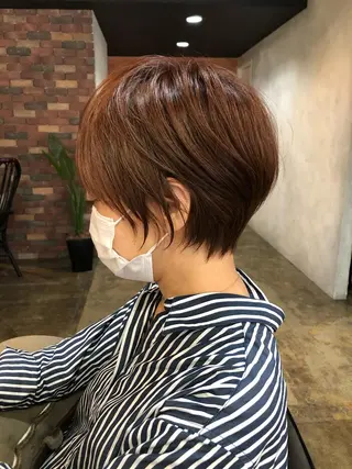 ショート 髪質改善✨ストレート オグ✂️/ショートのヘアスタイル