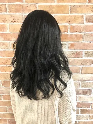 セミロング カット無料/髪質改善 髪質根本改善/艶髪のヘアスタイル