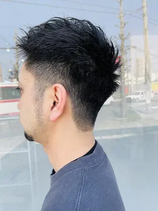 メンズ hairresort Quariaのヘアスタイル