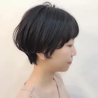ショート 山野 稚奈のヘアスタイル