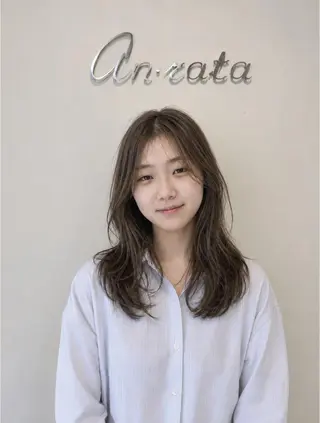 セミロング an・rata/ プチプラ/和歌山市駅のヘアスタイル