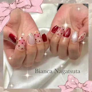 ネイル Bianca 長津田 松原・*°☆のネイルデザイン