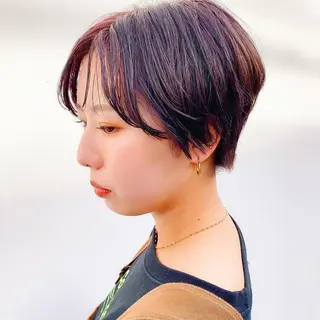 ショート カラー 中川 竜誠のヘアスタイル