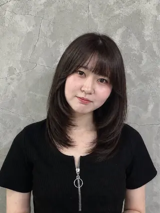カラー MIREI🍒⋆꙳ 💟のヘアスタイル