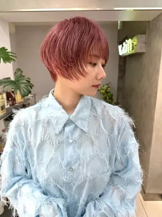ショート 骨格診断で絶対可愛い ✨丸みショート✨凌弥のヘアスタイル