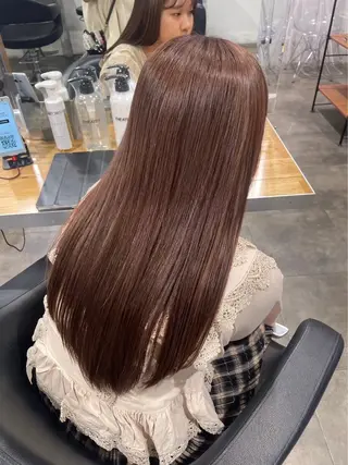ロング ヘアアレンジ 🫧ハイトーン/ 髪質改善/ヒナタ🫧のヘアスタイル