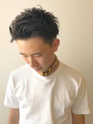 メンズ peige 斉藤✨大人ヘアー✨のヘアスタイル