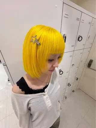 カラー ベージュ・ラベンダー カラー🎀りりのヘアスタイル