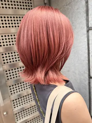 ミディアム カラー ヘアアレンジ 👑指名率No.1 👑坂口飛翔のヘアスタイル