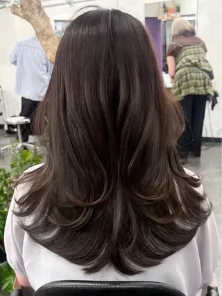 ロング カラー ヘアアレンジ 🫧透明感カラー/ Wカラー🫧namiのヘアスタイル