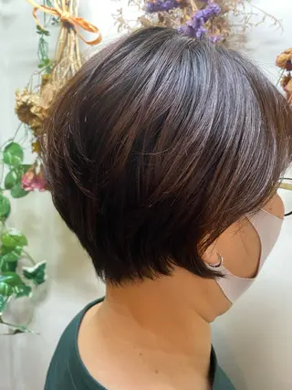 ショート 氷見 早祐香のヘアスタイル