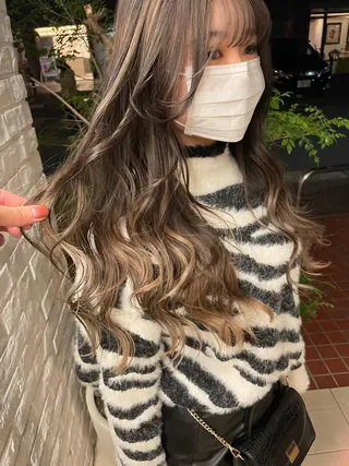 ロング 塚本 征也のヘアスタイル