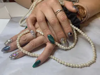 ネイル Tinaネイル 難波のネイルデザイン