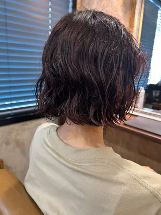 ショート パーマ ayane⭐️ボブ・ ショート・パーマのヘアスタイル