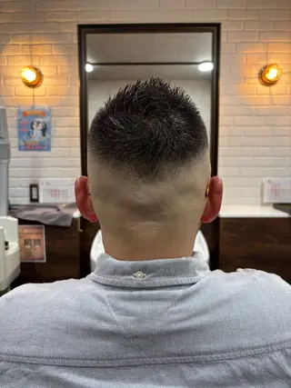 ショート メンズ 上田 美羽のヘアスタイル
