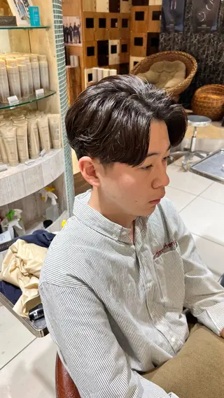 パーマ メンズ 新宿/メンズパーマ/ メンズ特化/和田瑞生のヘアスタイル