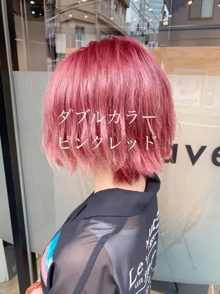 ショート ﾊｲﾄｰﾝ/ｶﾗｰ/ 用賀/稲若健太郎のヘアスタイル