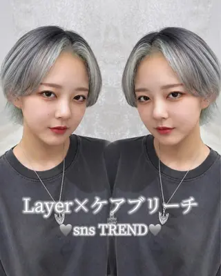 ショート カラー 🍀みちか🍀 lovis💕大宮のヘアスタイル