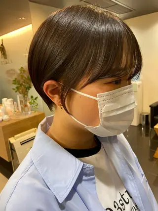 ショート 髪質改善・ボブ・ ショート 丸毛一輝のヘアスタイル