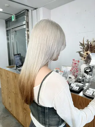 ロング カラー 原宿/ブリーチ特化/ RYUTOのヘアスタイル