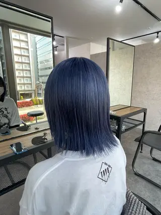 ショート カラー パーマ ヘアアレンジ メンズ キッズ ネイル マツエク・マツパ アイブロウ エビスザキレン/メン ズ/心斎橋🌳のヘアスタイル