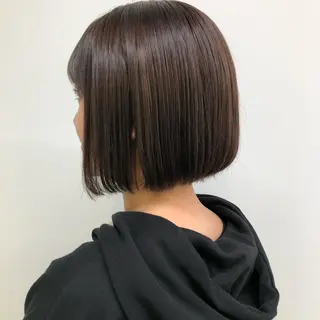 ショート カラー レイヤーボブ/ボブ 仲川和人のヘアスタイル
