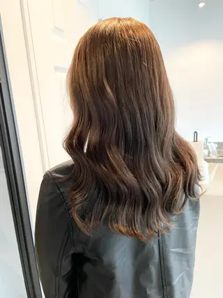 セミロング カラー 中目黒🌼 🌼ハナのヘアスタイル
