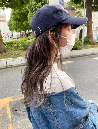セミロング カラー 田町駅徒歩5分 🌼fumiのヘアスタイル