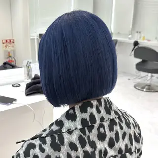 ショート カラー ヘアアレンジ 縮毛矯正🤍 ボブ/ HIKARIのヘアスタイル
