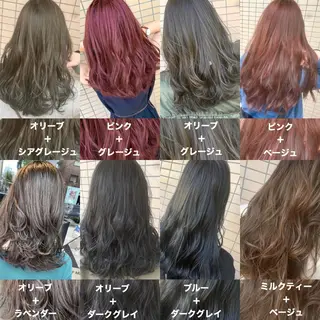 カラー ブリーチなしで 全国から予約殺到♡のヘアスタイル