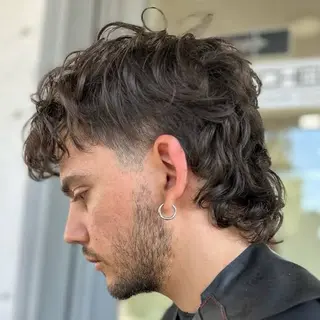 ミディアム メンズ El BARBEROのヘアスタイル