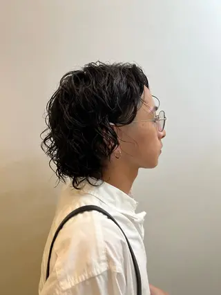 ミディアム 🇺🇸サーフカール 🇺🇸ケンシロウのヘアスタイル
