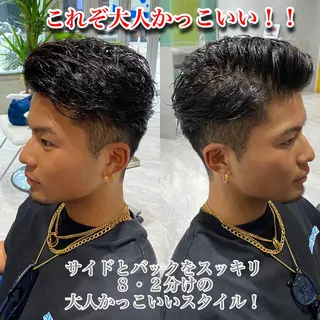 ショート メンズ Riganuts王子 Hayato✂︎のヘアスタイル